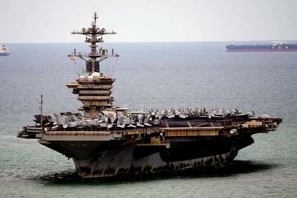 Crew from USS Abraham Lincoln takes a break in Thailand after long months at sea