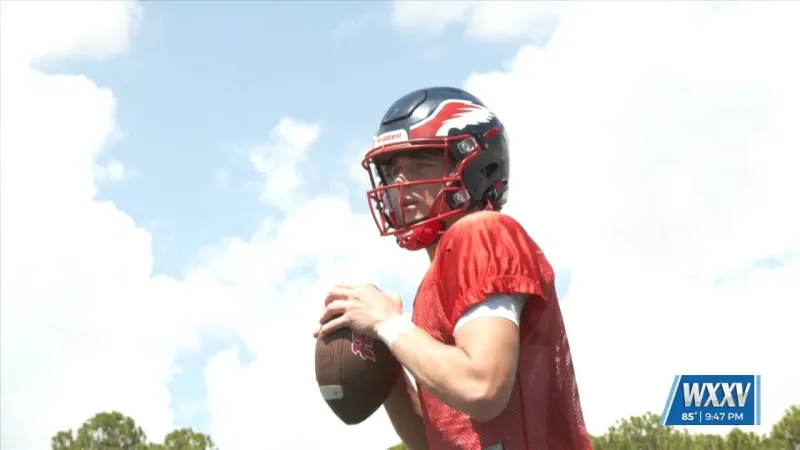 Introducing our WXXV Student Athlete of the Week, Hancock Quarterback Justin Wedgeworth!