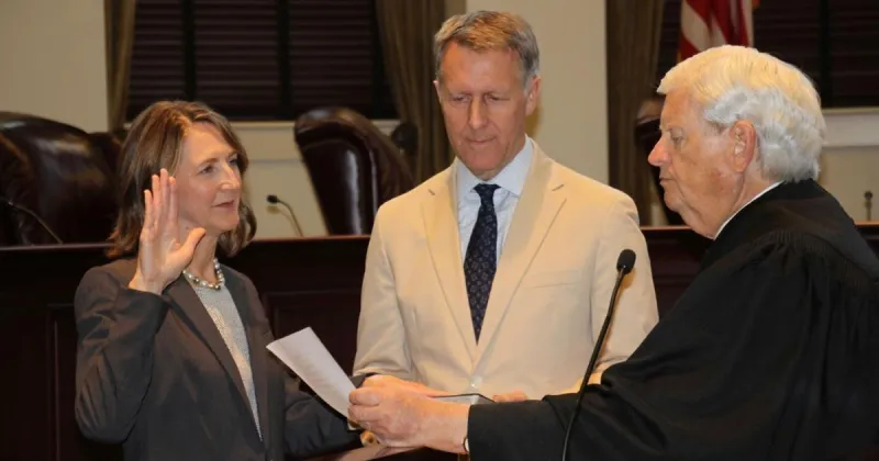 Oxford's Tollison sworn into State Supreme Court