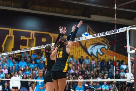 No. 19 Pearl River rallies past Gulf Coast in four-set thriller