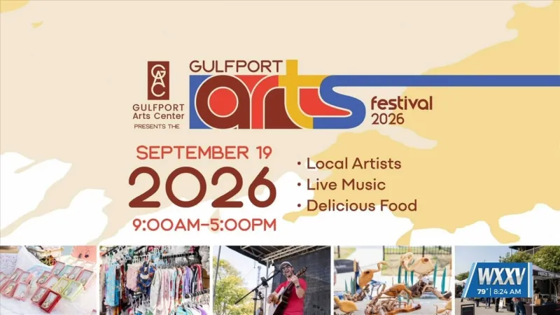Community invited to 2026 Gulfport Arts Festival