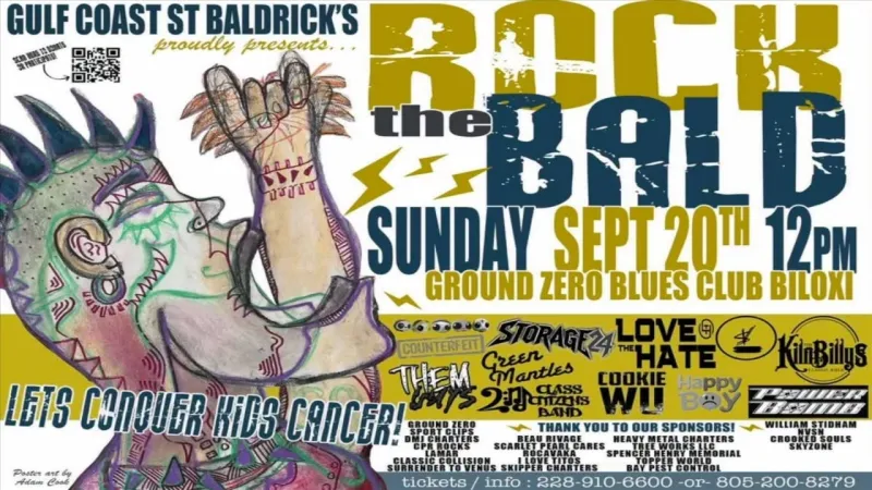 Rock the Bald event coming to Ground Zero Biloxi