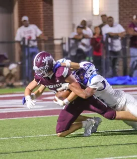 Whippets' high-octane offense powers 55-35 opening win