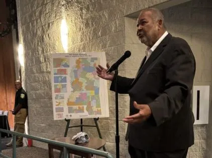 Redistricting hearing turns tense in US Rep. Bennie Thompson's backyard