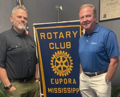Eupora Rotary Club learns about Gun Dog Supply