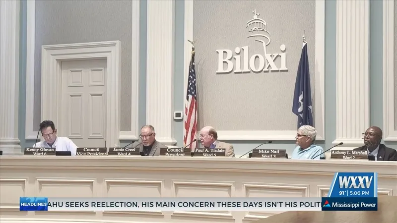 Mayor Gilich discusses new budget for the City of Biloxi