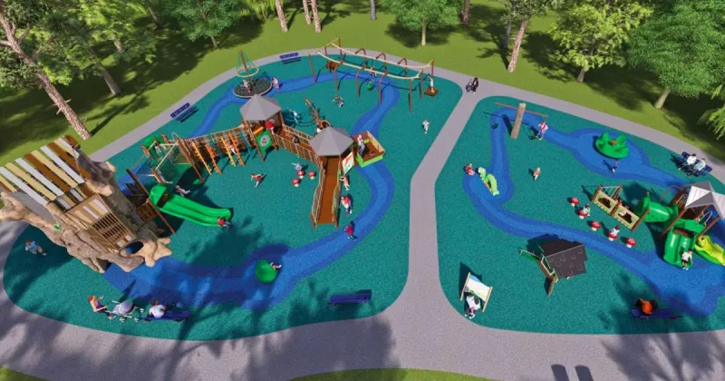 Park Along the River redevelopment nears end of first phase