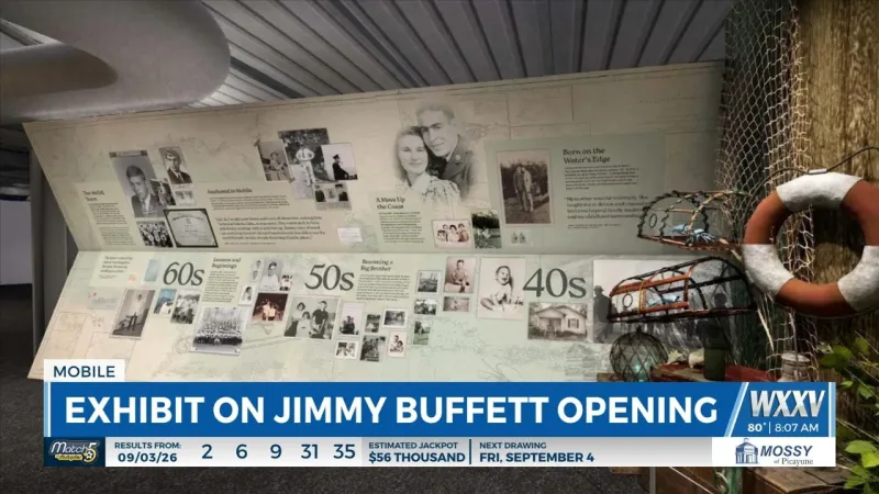 National Maritime Museum of the Gulf opening a Jimmy Buffett exhibit