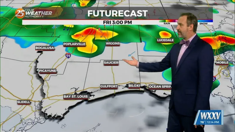 09/04 Ryan's "Stormy Start" Friday Forecast