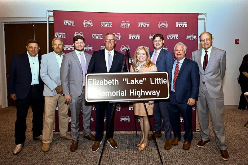 Elizabeth 'Lake' Little Memorial Highway dedication ceremony