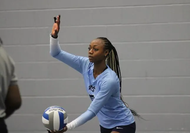Volleyball: Choctaws Fall to UT Tyler in Three-Set Sweep