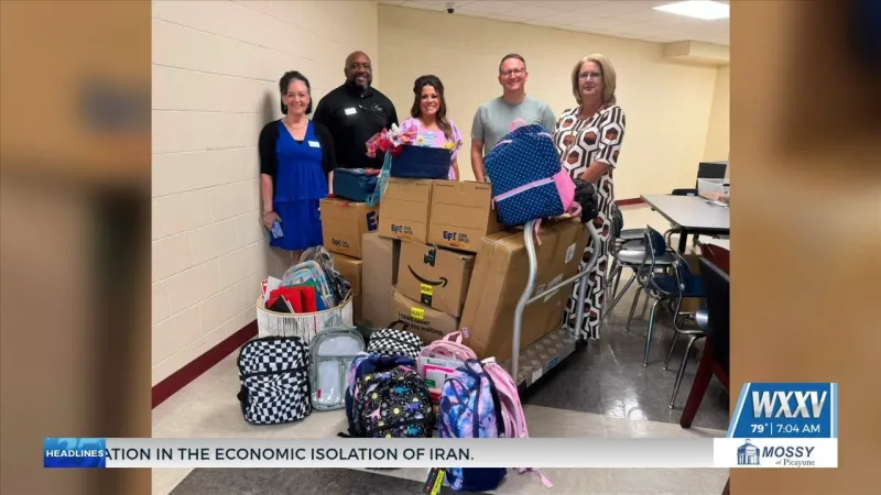 North Gulfport Elementary and Middle School receives generous donation