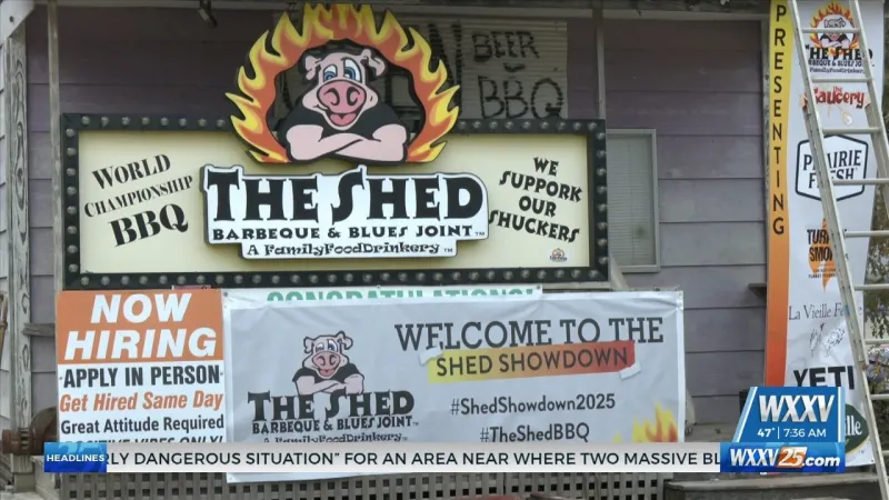 The Shed BBQ and Blues Joint annual Labor Day sandwich giveaway