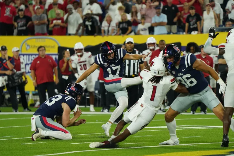 Ole Miss Football survives Louisville, Carneiro saves the day