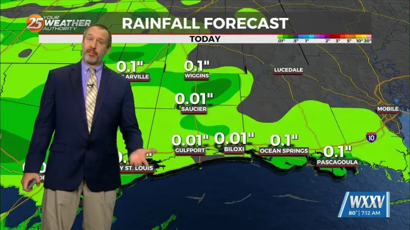 09/08 Ryan's "Cooler & Drier" Tuesday Morning Forecast
