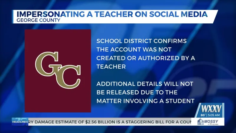 George County School District addresses social media account impersonating teacher