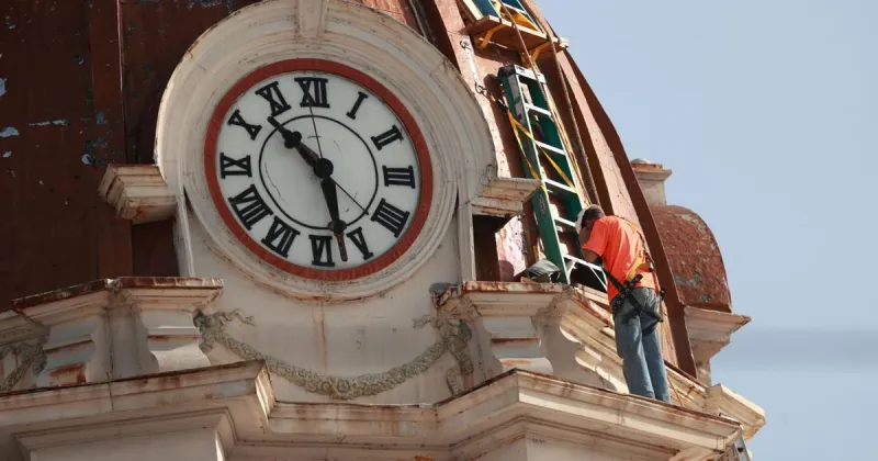 Lee County Courthouse renovations moving along, awaiting material