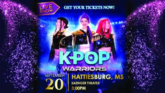 K-POP Warriors Live Show Brings a Futuristic K-Pop Spectacle to the Historic Hattiesburg Saenger Theater