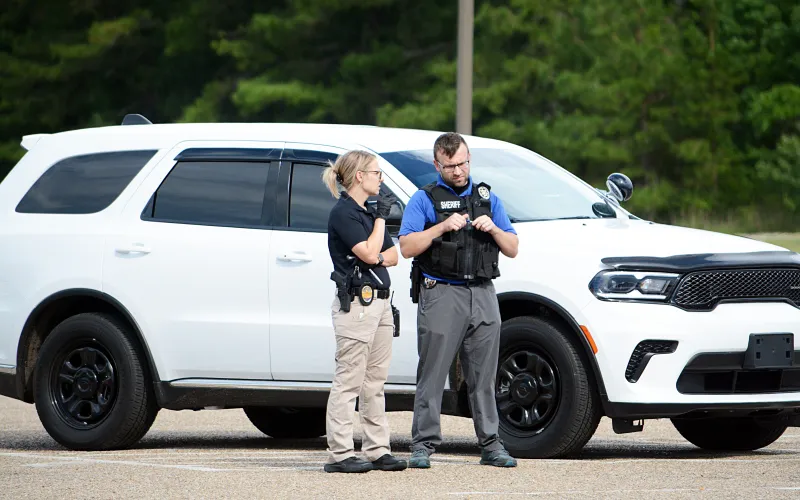 1 shot in shopping center parking lot