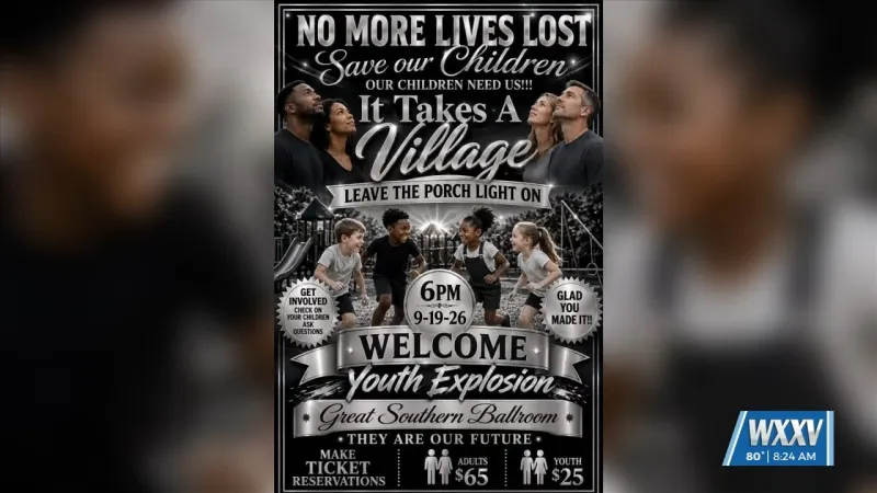 Youth Explosion outreach event geared to helping youth