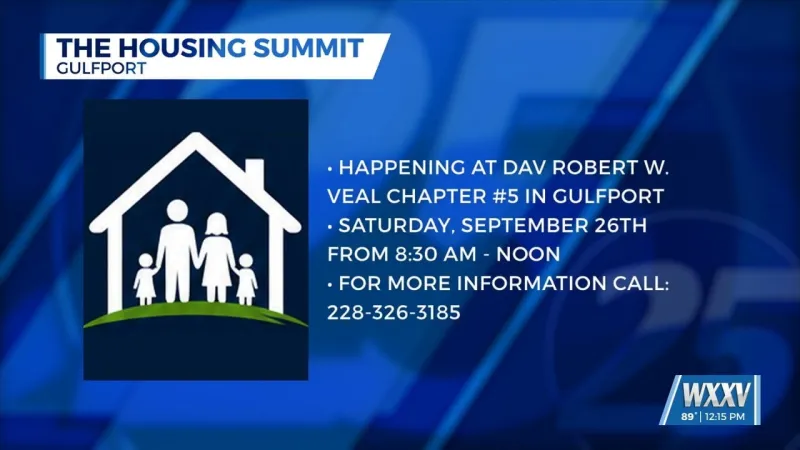 Housing summit in Gulfport to bring resources to veterans, local families