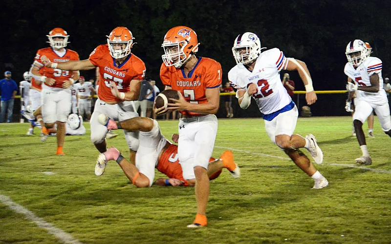 Cougars march 93 yards to stave off Central Hinds