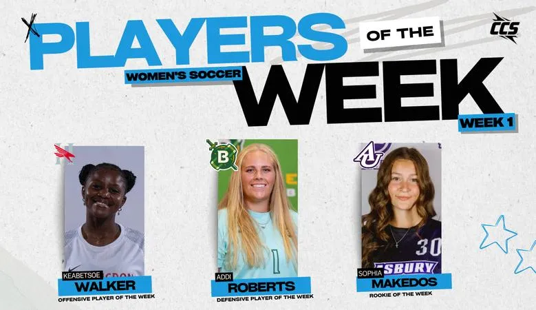 Roberts Named CCS Defensive Player of the Week