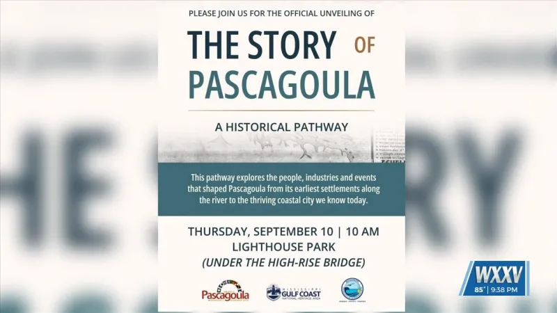 Pascagoula unveiling new attraction celebrating the city's history