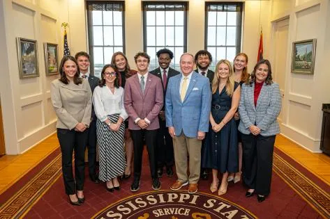 MSU PHOTO: MSU President Meets with Student Leadership