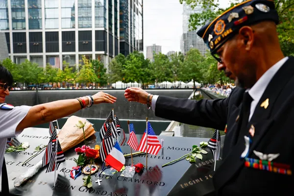 US marks 25 years since the Sept. 11 attacks