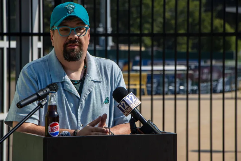 GALLERY -- On Sep. 8th, the Mississippi Mud Monsters named David Kerr as the organization's new General Manager