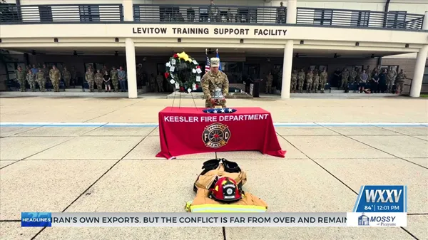 Keesler Air Force Base marks 25 Years since 9/11 with remembrance event