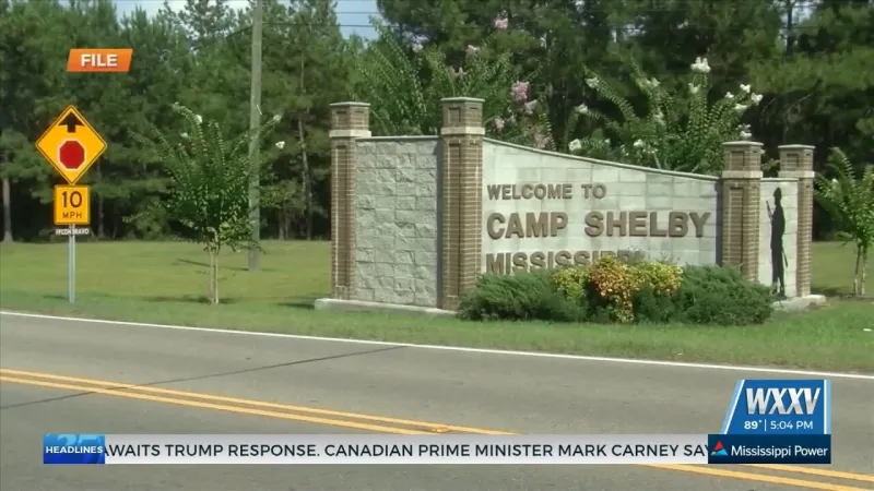 Camp Shelby designated as permissive test range