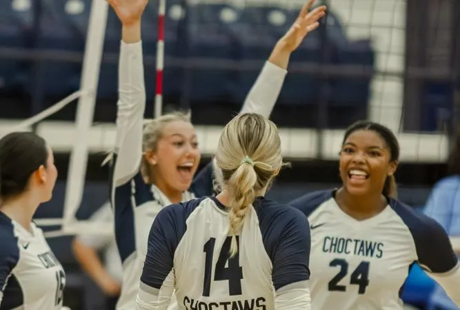 Volleyball: Choctaws Secure 3-0 Victory Over Augusta