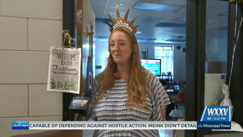 September's Huntington Learning Center Teacher of the Month: Biloxi High School's Katie Brandon