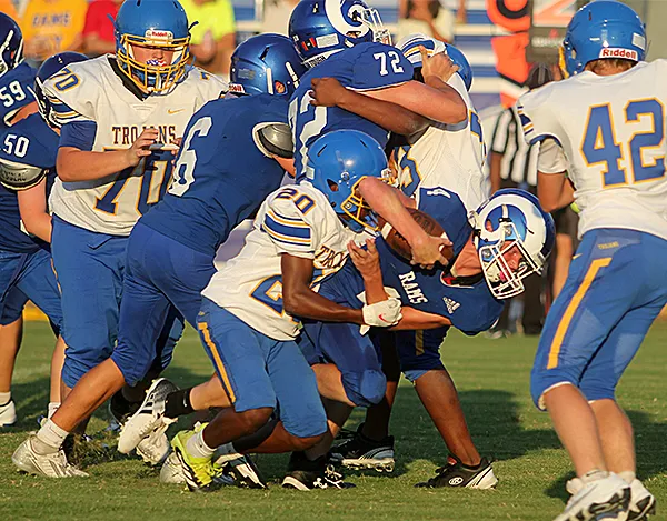Vardaman vs Bruce Junior High Football (Photo Gallery)
