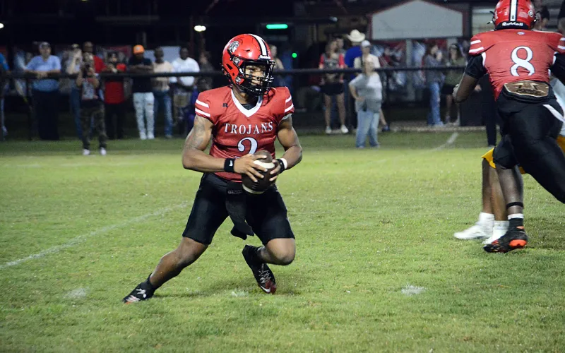 Trojans take down Lumberton for first win