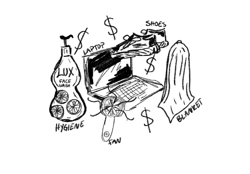 What do UM students say to splurge on