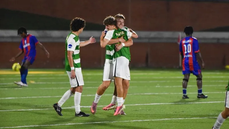 Blazers Men's Soccer Rolls Past Tougaloo, 9-0