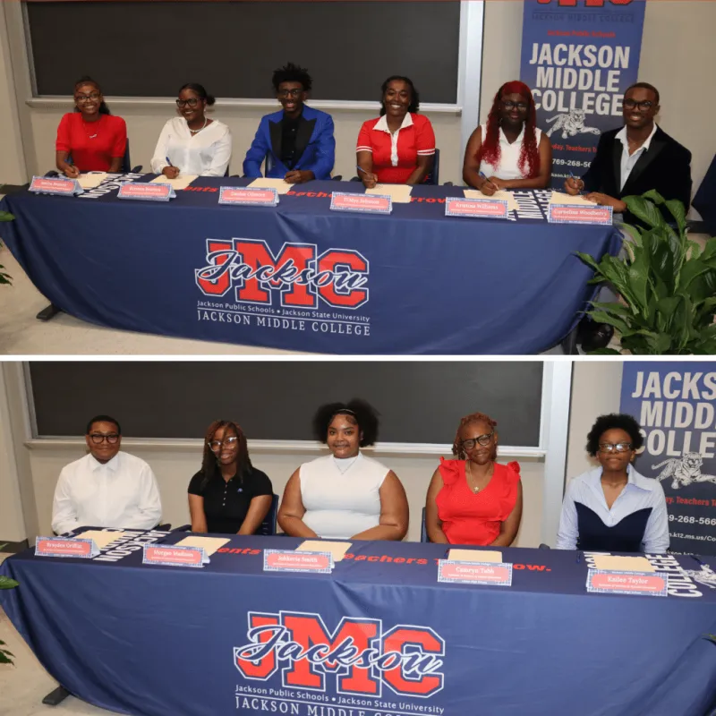 Jackson Middle College welcomes eleven new scholars to Cohort IV