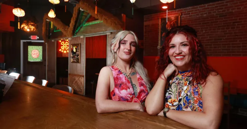 Pair of local designers create tiki-inspired bar and restaurant in Downtown Tupelo