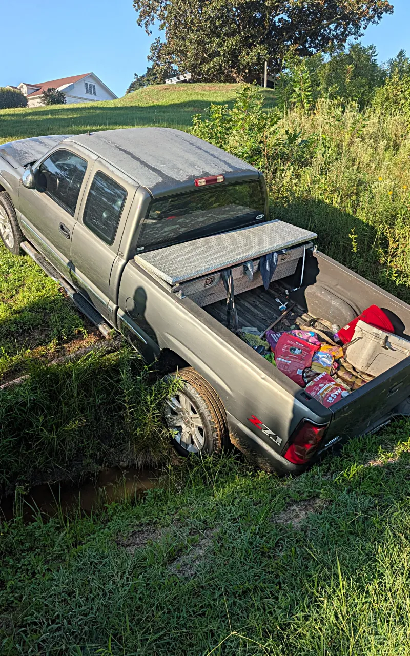 Columbia man drives two vehicles, one stolen, into ditch