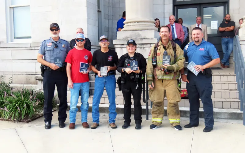 First responders honored during annual 9/11 walk