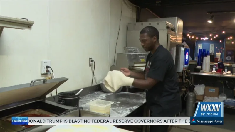 Clocking in with Spencer: Spencer takes on pizza making