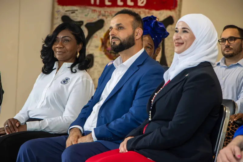 GALLERY -- as part of a Harmony Talks Jackson visit, representatives from the Town of Benoit toured the International Museum of Muslim Cultures in Jackson