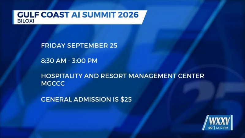 Gulf Coast AI Summit happening in Biloxi