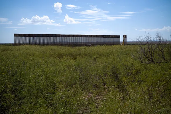 Trump administration begins building border wall in Texas' Big Bend region