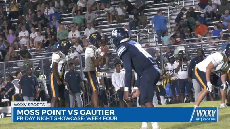 Gautier dominates Moss Point 47-12