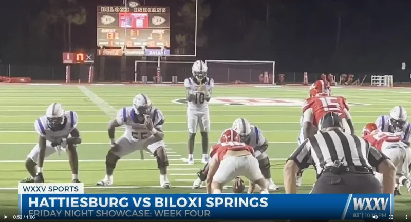 Biloxi falls to Hattiesburg 20-3