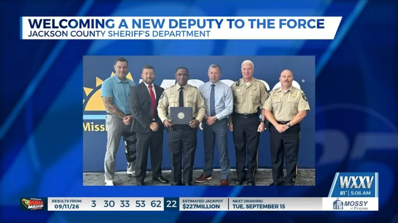 Jackson County Sheriff's Department welcomes new deputy
